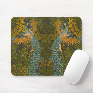Kunst en Ambacht Walter Crane Pauwonenpatroon Muismat