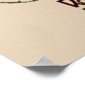 Kunst en ambachtelijke roycroft-boek van Elbert Hu Poster (Hoek)