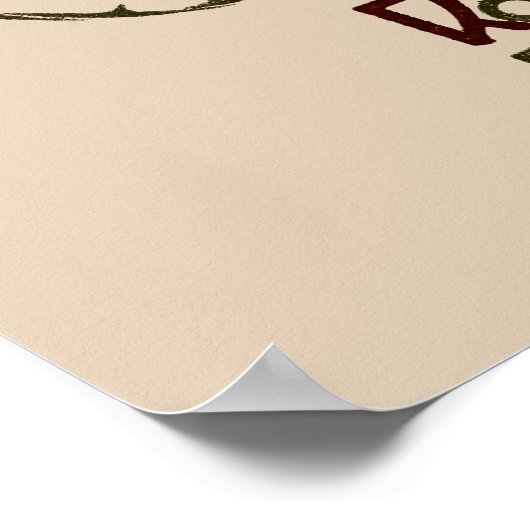 Kunst en ambachtelijke roycroft-boek van Elbert Hu Poster (Hoek)