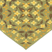 Kunst en ambachtelijke stijl Syringa Blossom Patte Korte Tafelloper (Hoek)