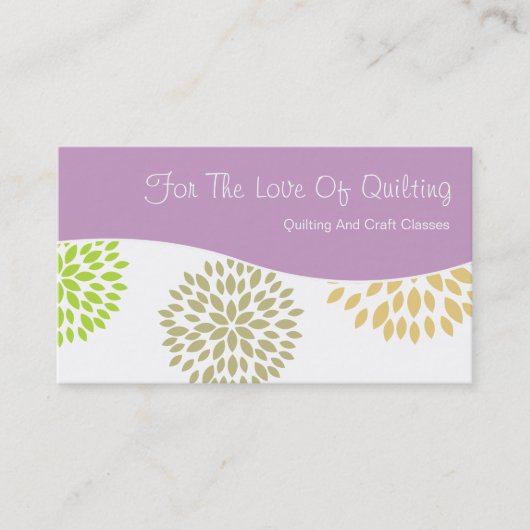 Kunst en ambachtelijke Visitekaartjes (Voorkant)