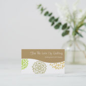 Kunst en ambachtelijke Visitekaartjes (Staand voorkant)