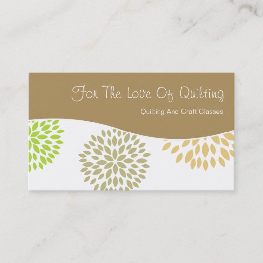 Kunst en ambachtelijke Visitekaartjes (Voorkant)