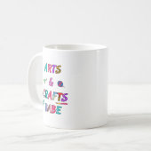 Kunst en ambachten Babe Koffiemok (Voorkant links)