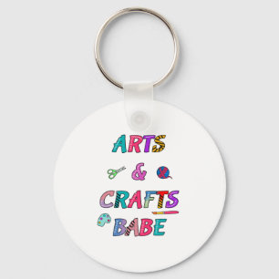 Kunst en ambachten Babe Sleutelhanger