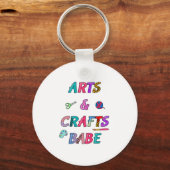 Kunst en ambachten Babe Sleutelhanger (Voorkant)
