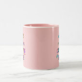 Kunst en ambachten Babe Tweekleurige Koffiemok (Center)