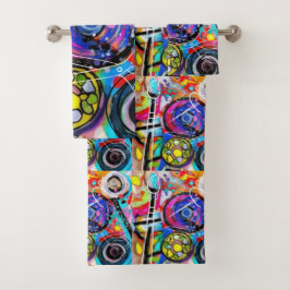 Kunst en ambachten bad handdoek