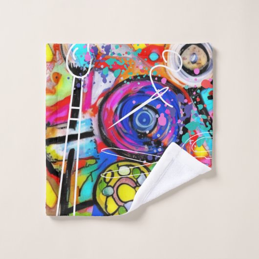 Kunst en ambachten bad handdoek (Wasdoekje)