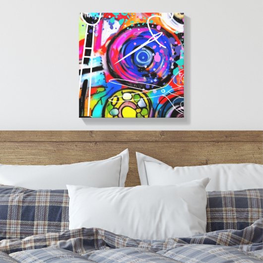 Kunst en ambachten canvas afdruk (Insitu (Slaapkamer))