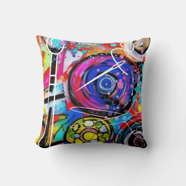 Kunst en ambachten kussen (Voorkant)