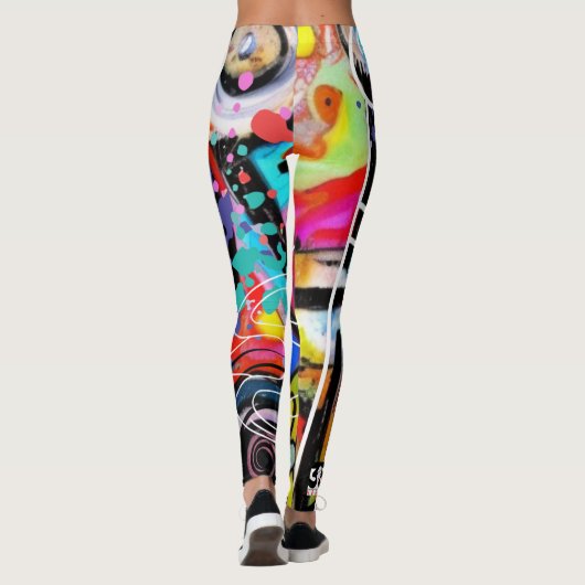 Kunst en ambachten leggings (Achterkant)