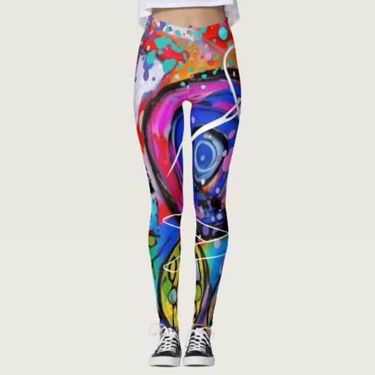 Kunst en ambachten leggings (Voorkant)