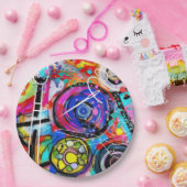 Kunst en ambachten papieren bordje (Feest)