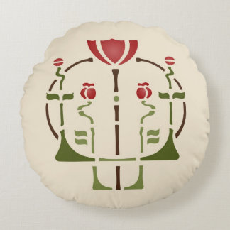 Kunst en ambachten — popy Stencil Rond Kussen