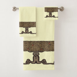 Kunst en ambachten  Roycroft Fruit Tree Hedge Bad Handdoek