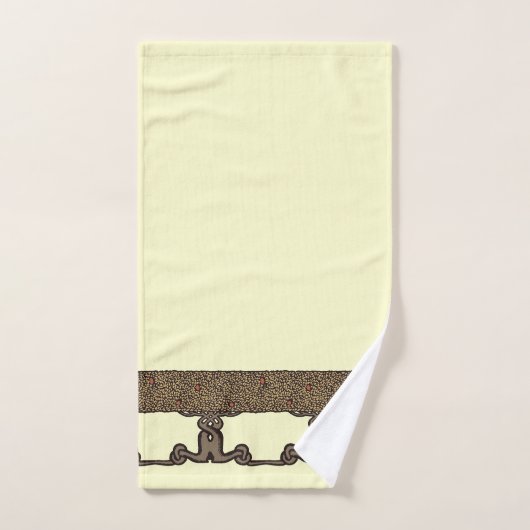 Kunst en ambachten Roycroft Fruit Tree Hedge Bad Handdoek (Handdoek)