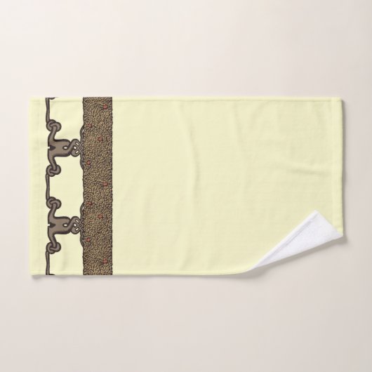 Kunst en ambachten  Roycroft Fruit Tree Hedge Bad Handdoek (Handdoek)