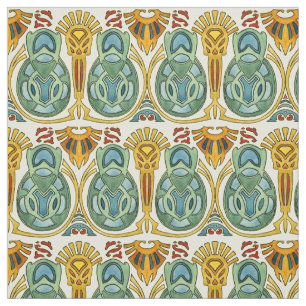 kunst en ambachten stijl 1907 patroon stof