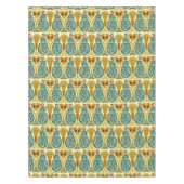  kunst en ambachten stijl 1907 patroon tafelkleed (Voorkant)