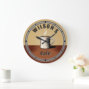  kunst en ambachten stijl koffie café grote klok
