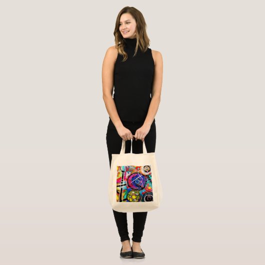 Kunst en ambachten tote bag (Voorkant (model))