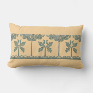 Kunst en ambachtslieden, ambachtsman, eikenhouwer kussen