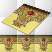 Kunst en ambachtslieden, ambachtsman of Roos in de Tegeltje