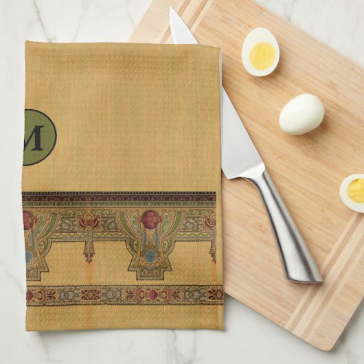 Kunst en ambachtslieden, ambachtsman of Roos in de Theedoek (Quarter Fold)