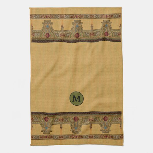 Kunst en ambachtslieden, ambachtsman of Roos in de Theedoek (Verticaal)