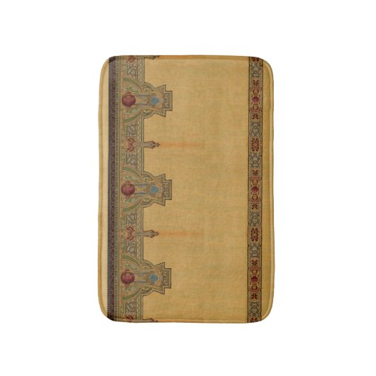 Kunst en ambachtslieden, ambachtsman of Roos met M Badmat (Voorkant Verticaal)