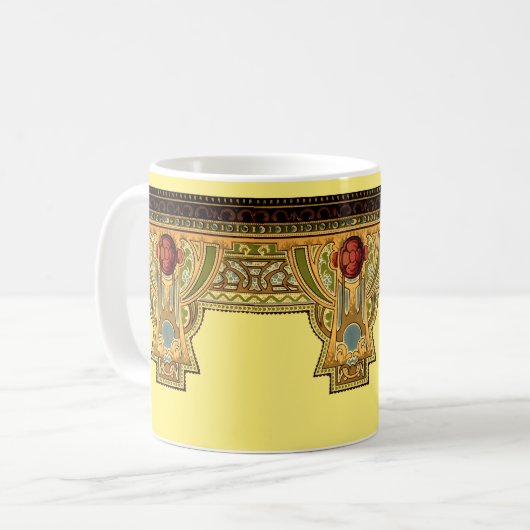 Kunst en ambachtslieden, ambachtsman of Roos met M Koffiemok (Voorkant links)