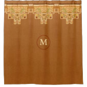 Kunst en ambachtslieden, ambachtsman of touwstijl douchegordijn (Voorkant)