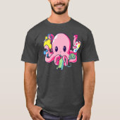 Kunst en ambachtslieden Octopus T-shirt (Voorkant)