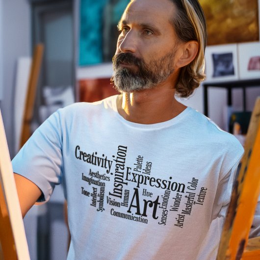 Kunst en creativiteit - Wat maakt een kunstenaar T-shirt