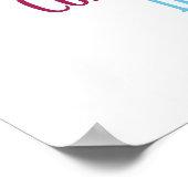 Kunst en Creativiteitskunst Word Cloud Inspiratie Poster (Hoek)