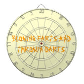 Kunst en darts. dartbord (Voorkant)