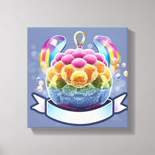 Kunst en decor aan de muur > Groeikaarten Canvas Afdruk (Voorkant)