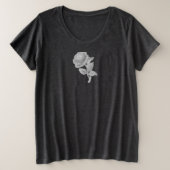 KUNST EN DESIGN DAMES PLUS MAAT T SHIRT (Design voorkant)