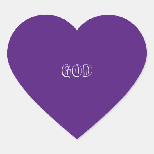KUNST EN DESIGN GOD STICKER (Voorkant)