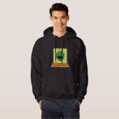 KUNST EN DESIGN MANS HOODIE (Voorkant volledig)