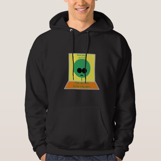 KUNST EN DESIGN MANS HOODIE (Voorkant)