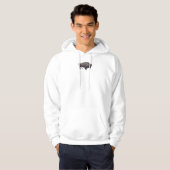 KUNST EN DESIGN MANS HOODIE (Voorkant volledig)