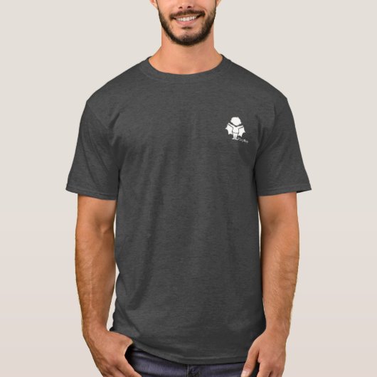 KUNST EN DESIGN MANS T SHIRT (Voorkant)