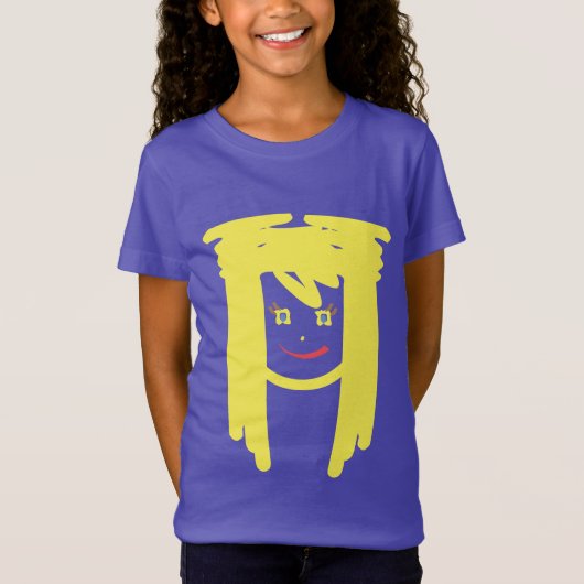 KUNST EN DESIGN MEISJE'S T SHIRT (Voorkant)