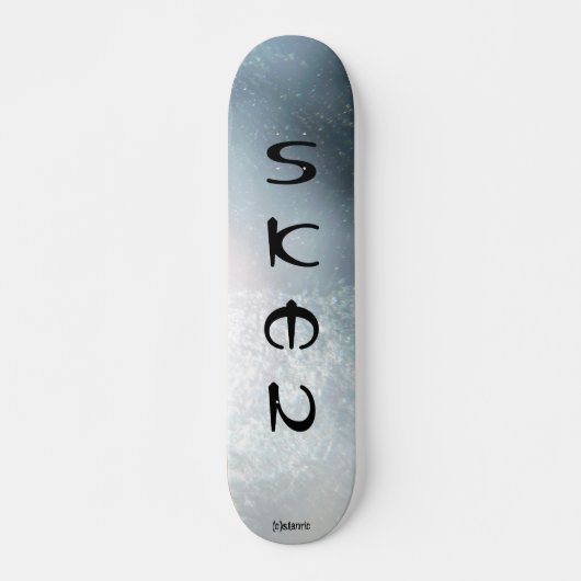 KUNST EN DESIGN SCHAATS BOARD PERSOONLIJK SKATEBOARD (Voorkant)