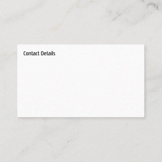 KUNST EN DESIGN VISITEKAARTJES (Achterkant)