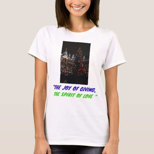 Kunst en design voor kerstviering T-shirts (Voorkant)