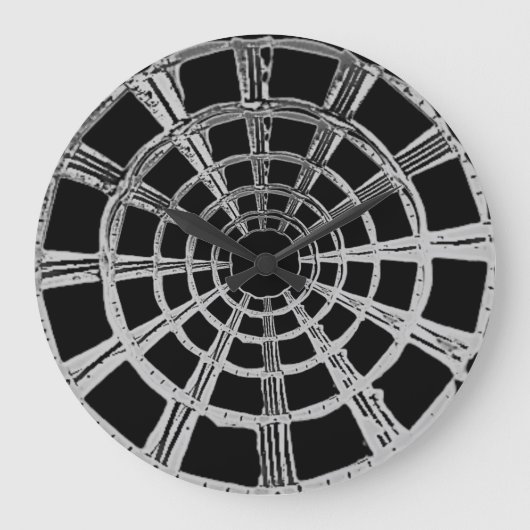 KUNST EN DESIGN WANDKLOK (Voorkant)