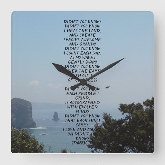 KUNST EN DESIGN WANDKLOK (Voorkant)